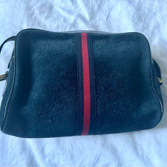 Gucci Ophidia Crossbody in navy blue - Picture 3 of 13